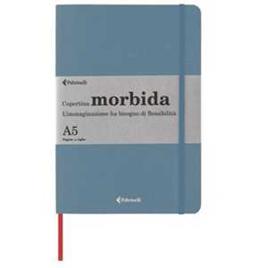 Cartoleria Taccuino Feltrinelli A5, a righe, copertina morbida, azzurro - 14,8 x 21 cm Feltrinelli