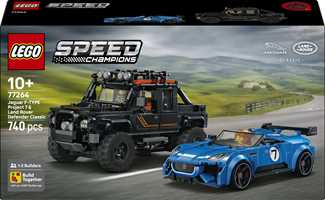 Giocattolo LEGO Speed Champions (77264). Jaguar Project 7 e Land Rover Defender LEGO