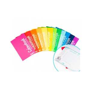 Cartoleria Confezione 6 quadernoni maxi A4 Colourbook Maxi Plus a righe 3ª primaria Colourbook