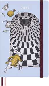 Cartoleria Agenda 2026-2027 Moleskine giornaliera 12 mesi Alice in Wonderland Moleskine