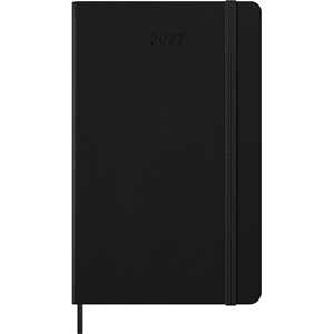Cartoleria Agenda 2027 Moleskine 12 mesi giornaliera large nera rigida Moleskine