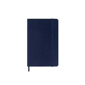 Cartoleria Agenda 2026-2027 Moleskine 18 mesi settimanale notebook pocket blu morbida Moleskine
