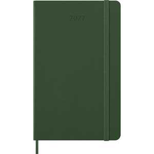 Cartoleria Agenda 2026-2027 Moleskine 12 mesi settimanale notebook large verde rigida Moleskine