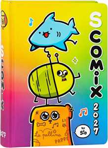 Cartoleria Agenda 2026-2027 16 mesi Medium Scomix Multicolor Scomix