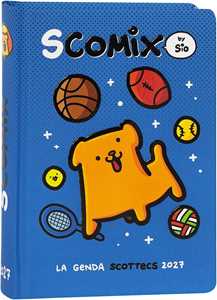 Cartoleria Agenda 2026-2027 16 mesi Medium Scomix Blu Scomix
