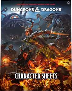 Giocattolo D&D 5th Edition - Character sheets 2024 Wizards of the Coast